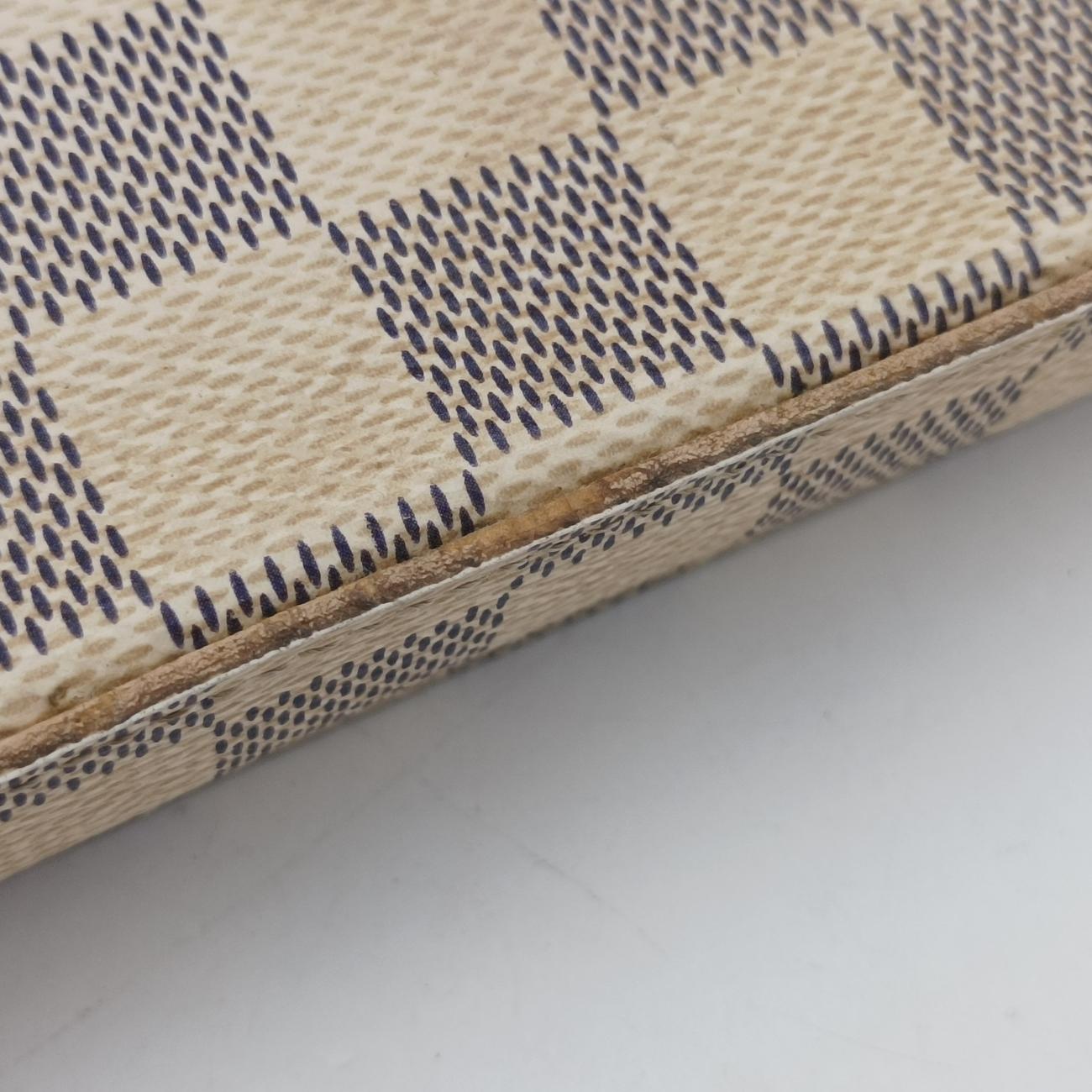 Pochette FeLICIEAzurDamier CanvasN63106MI0158ポシェットフェリシーアズールダミエキャンバスN63106MI0158