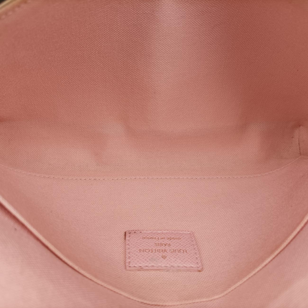 Pochette FeLICIEAzurDamier CanvasN63106MI0158ポシェットフェリシーアズールダミエキャンバスN63106MI0158