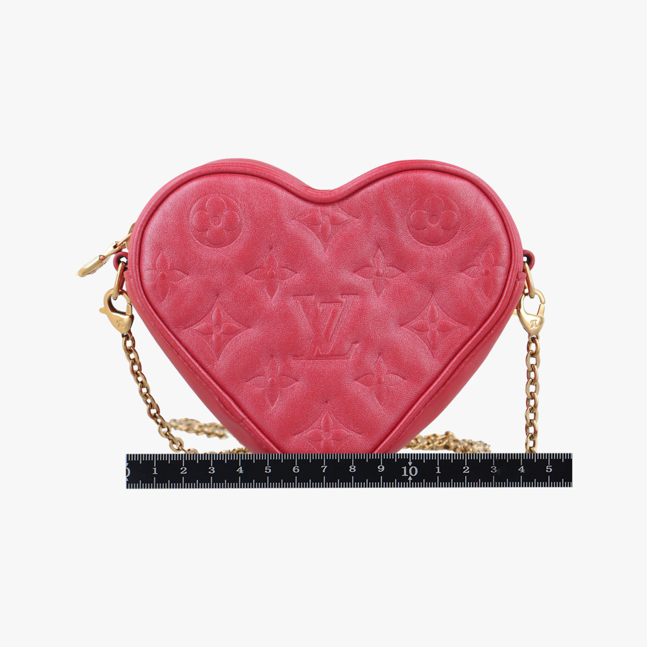 Louis Vuitton ルイヴィトン ハート 赤 ストライプ コインケース 11670156.jpg