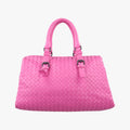 Intrecciato RomaRoselambskinB00034585Uイントレチャート ローマローズ レッドラムスキンB00034585U
