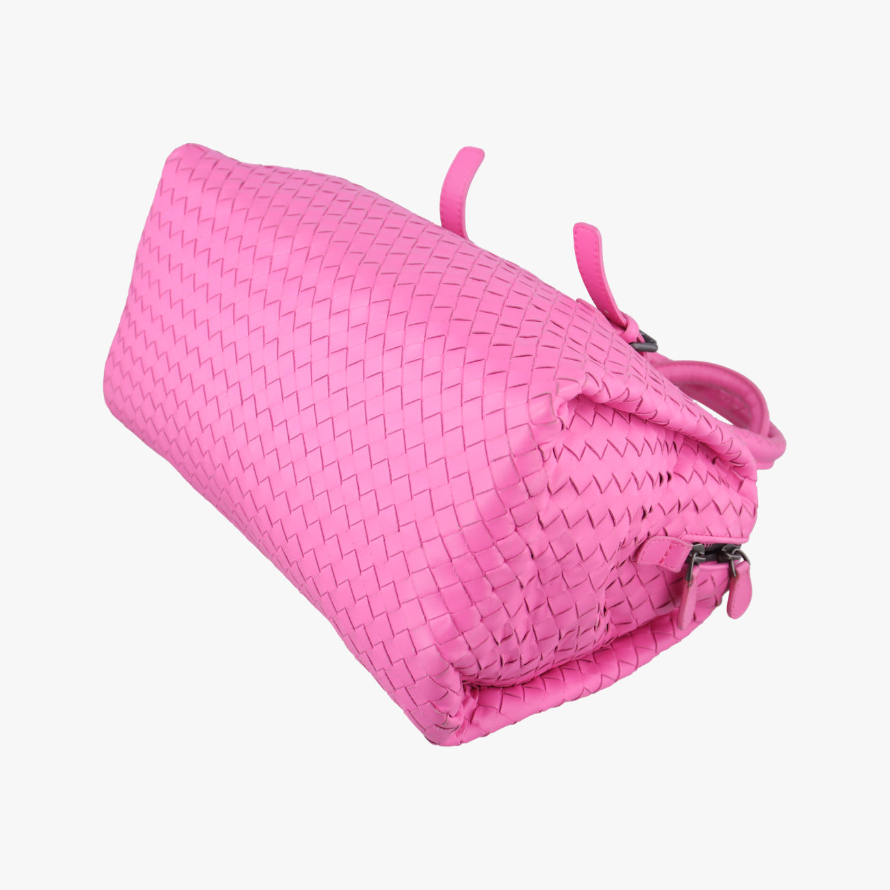 Intrecciato RomaRoselambskinB00034585Uイントレチャート ローマローズ レッドラムスキンB00034585U