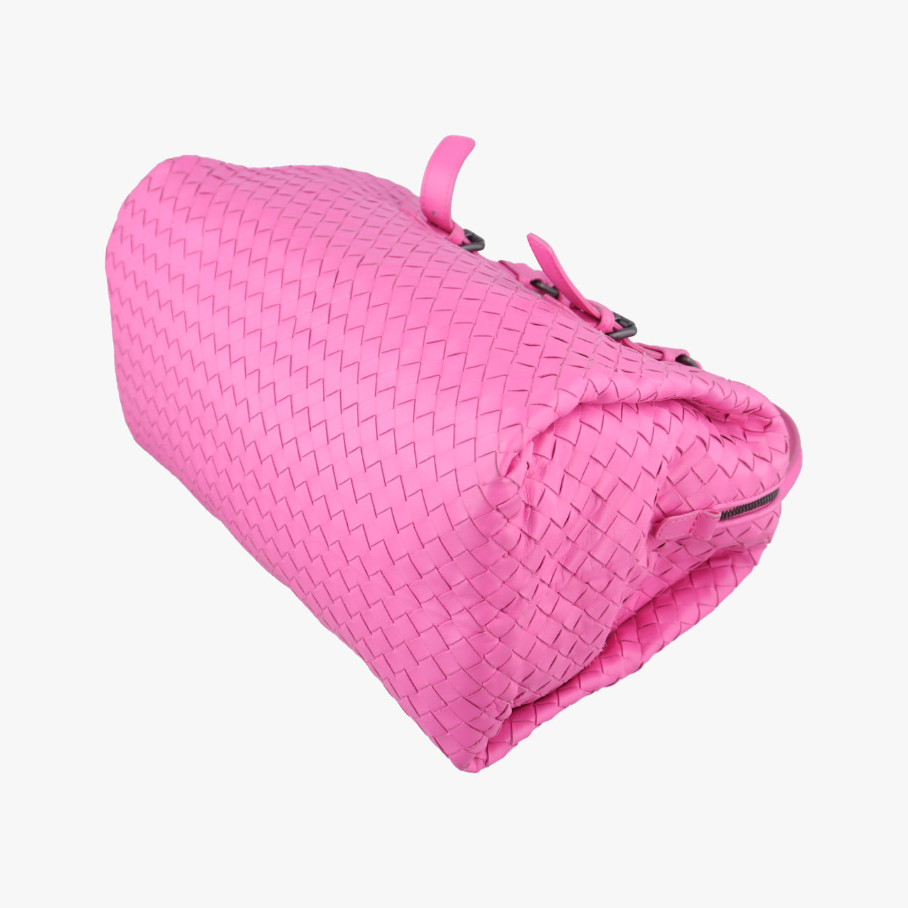 Intrecciato RomaRoselambskinB00034585Uイントレチャート ローマローズ レッドラムスキンB00034585U