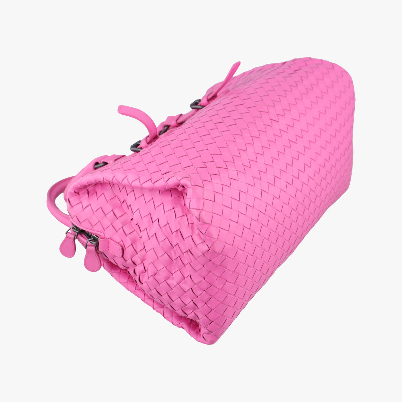 Intrecciato RomaRoselambskinB00034585Uイントレチャート ローマローズ レッドラムスキンB00034585U