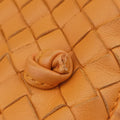 NODINI IntrecciatoOrangelambskinB02696008Gノディーニ イントレチャートオレンジラムスキンB02696008G