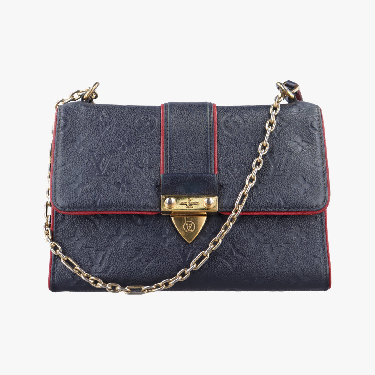 SAINT SULPICE PMMarine Rouge x NavyMonogram EmpreinteM43394TJ0178サンシュルピスPMマリーヌルージュ×ネイビーモノグラム アンプラントM43394TJ0178