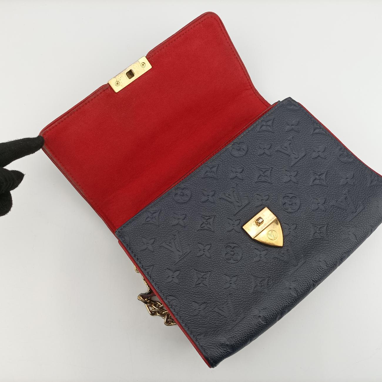 SAINT SULPICE PMMarine Rouge x NavyMonogram EmpreinteM43394TJ0178サンシュルピスPMマリーヌルージュ×ネイビーモノグラム アンプラントM43394TJ0178