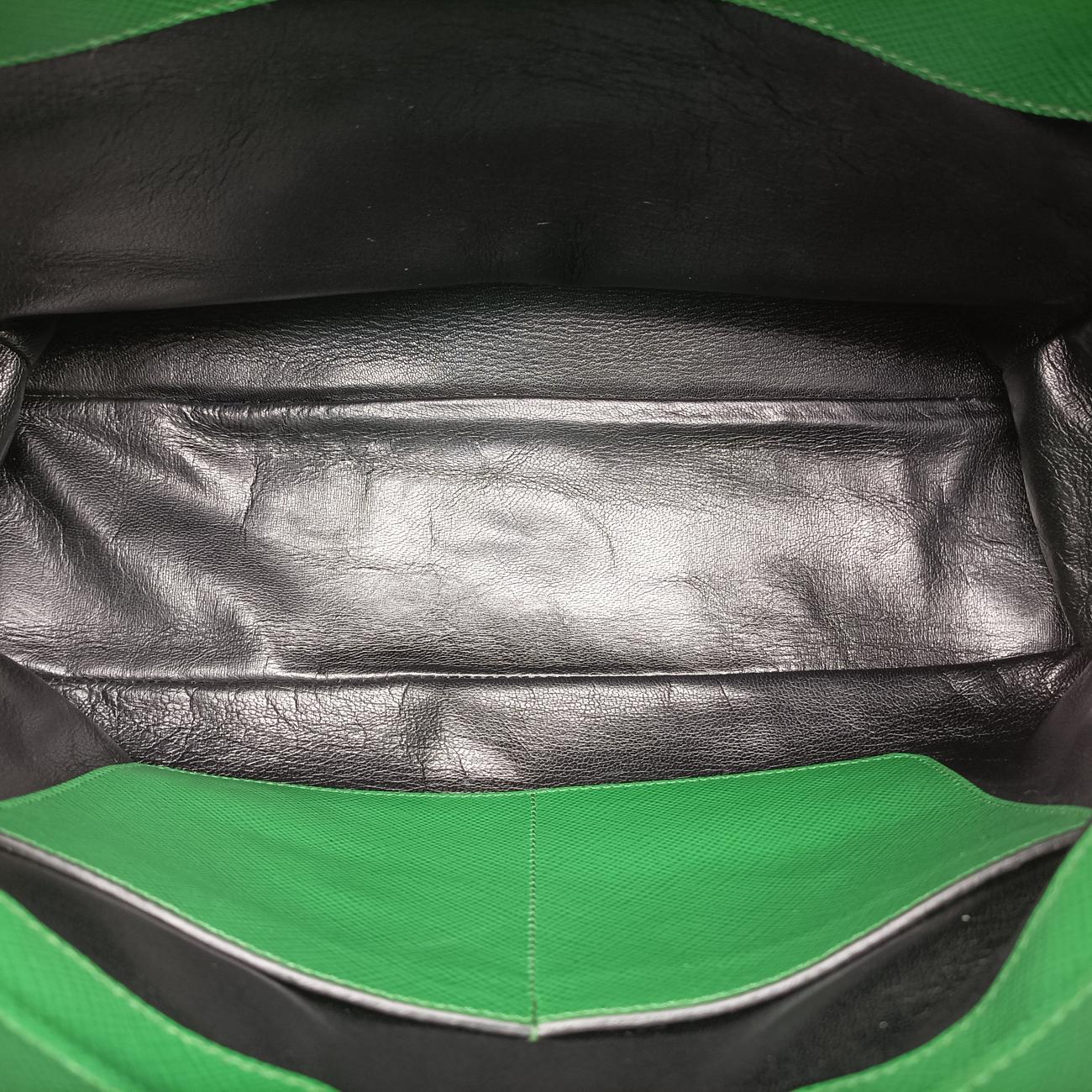 Double CuirGreenSAFFIANO LeatherB2756T113 15ダブル キュイールグリーンサフィアーノレザーB2756T113 15