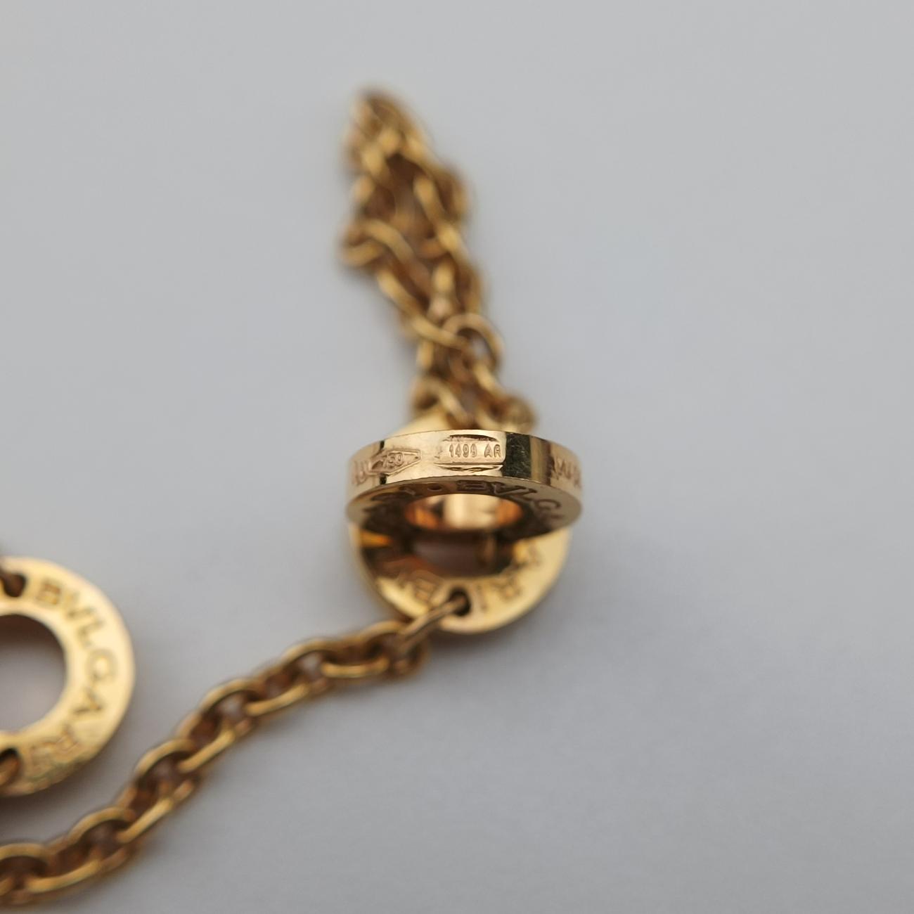 Bvlgari Bvlgari 1P DiamondGoldenAU750340017CN9T66ブルガリブルガリ 1PダイヤゴールドAU750340017CN9T66