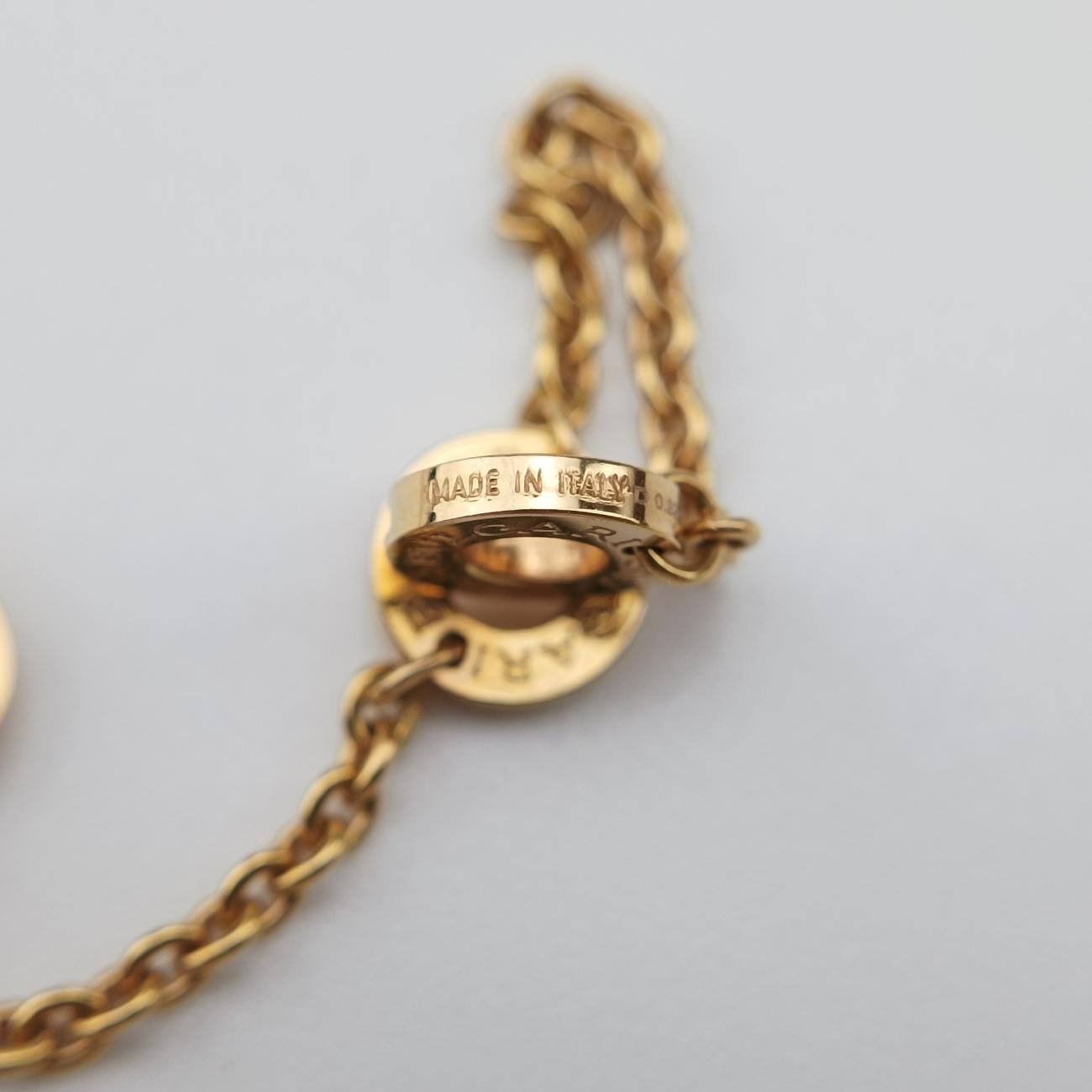 Bvlgari Bvlgari 1P DiamondGoldenAU750340017CN9T66ブルガリブルガリ 1PダイヤゴールドAU750340017CN9T66