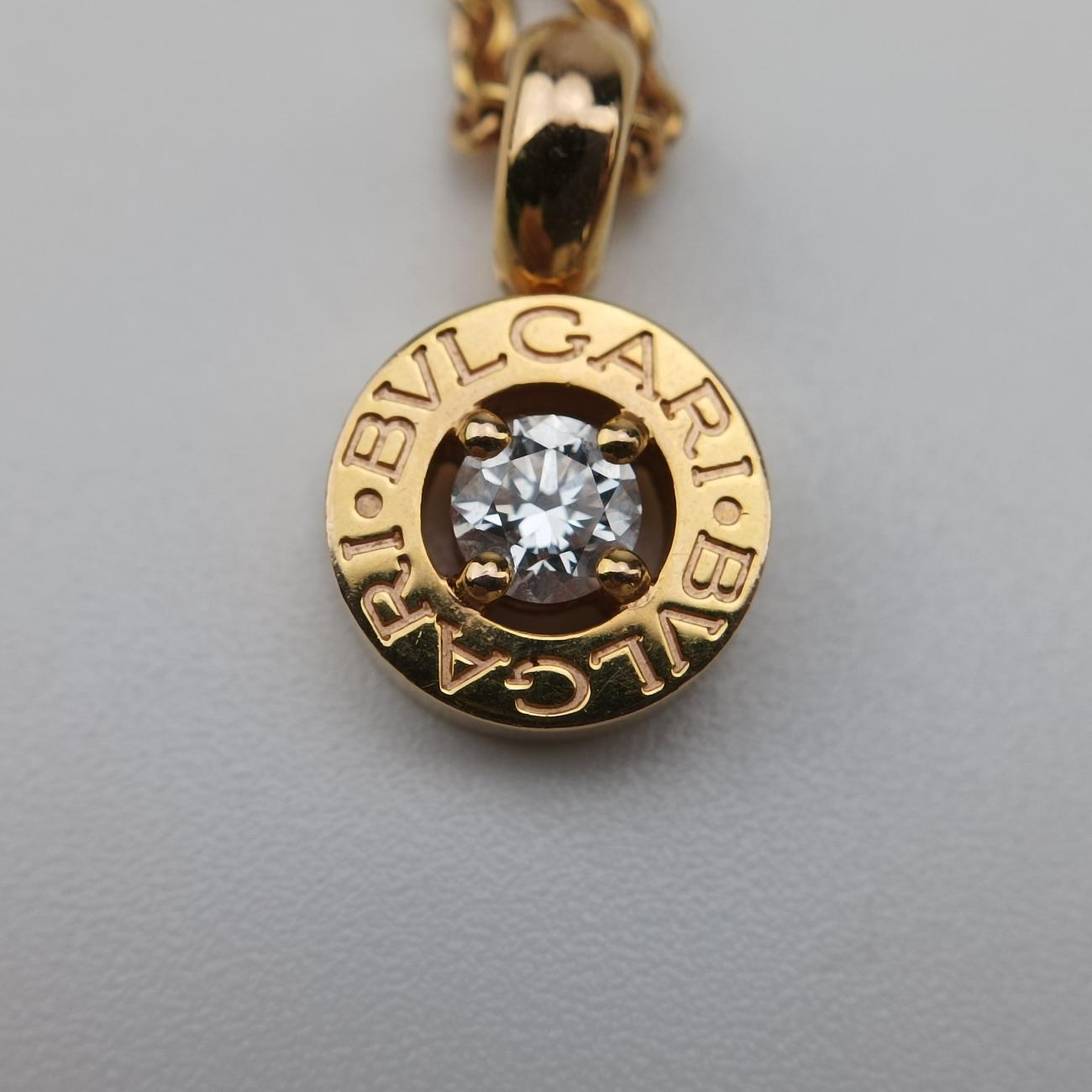 Bvlgari Bvlgari 1P DiamondGoldenAU750340017CN9T66ブルガリブルガリ 1PダイヤゴールドAU750340017CN9T66
