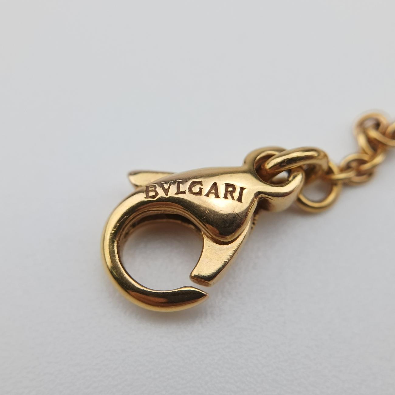 Bvlgari Bvlgari 1P DiamondGoldenAU750340017CN9T66ブルガリブルガリ 1PダイヤゴールドAU750340017CN9T66