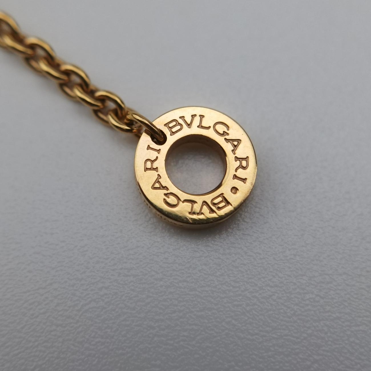 Bvlgari Bvlgari 1P DiamondGoldenAU750340017CN9T66ブルガリブルガリ 1PダイヤゴールドAU750340017CN9T66
