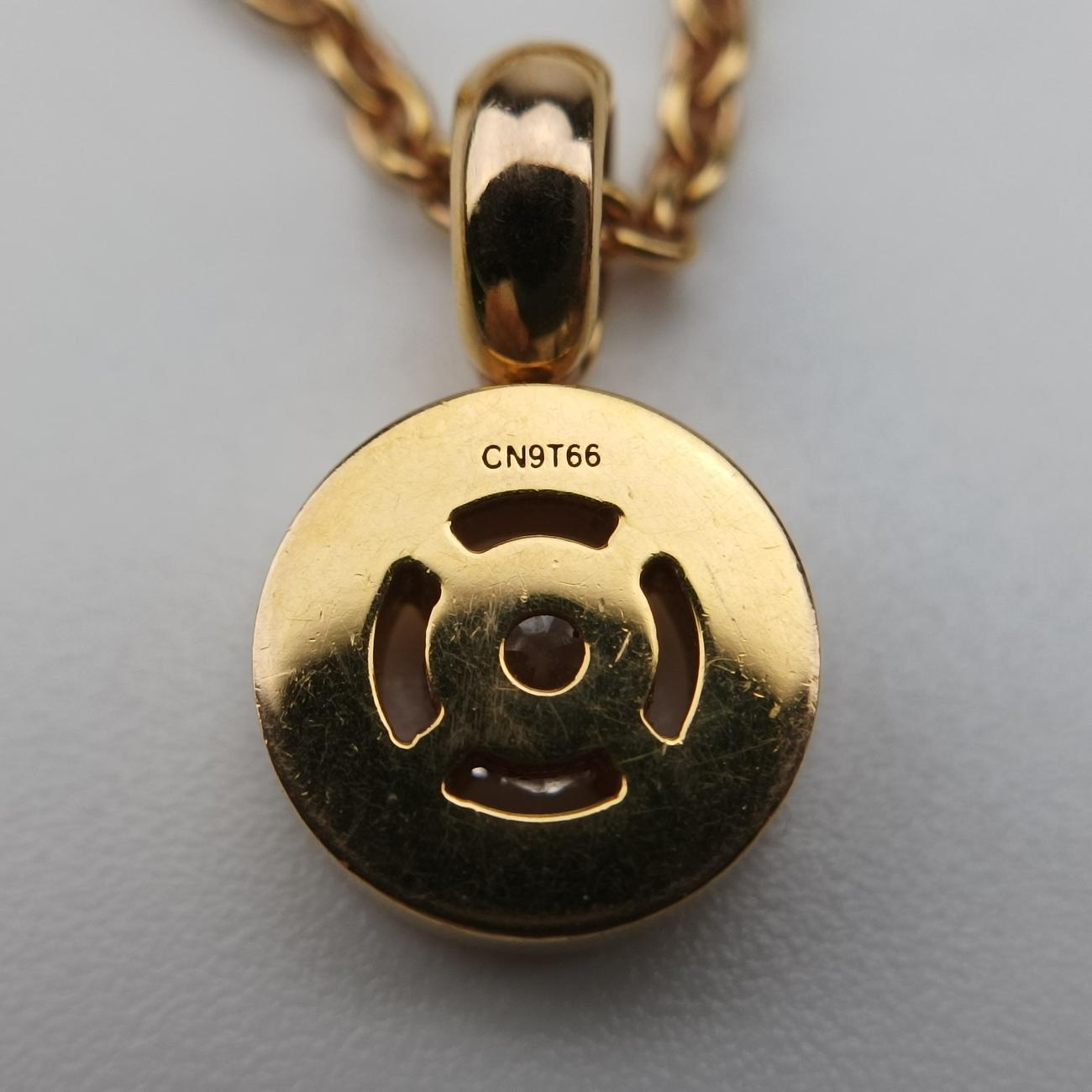 Bvlgari Bvlgari 1P DiamondGoldenAU750340017CN9T66ブルガリブルガリ 1PダイヤゴールドAU750340017CN9T66
