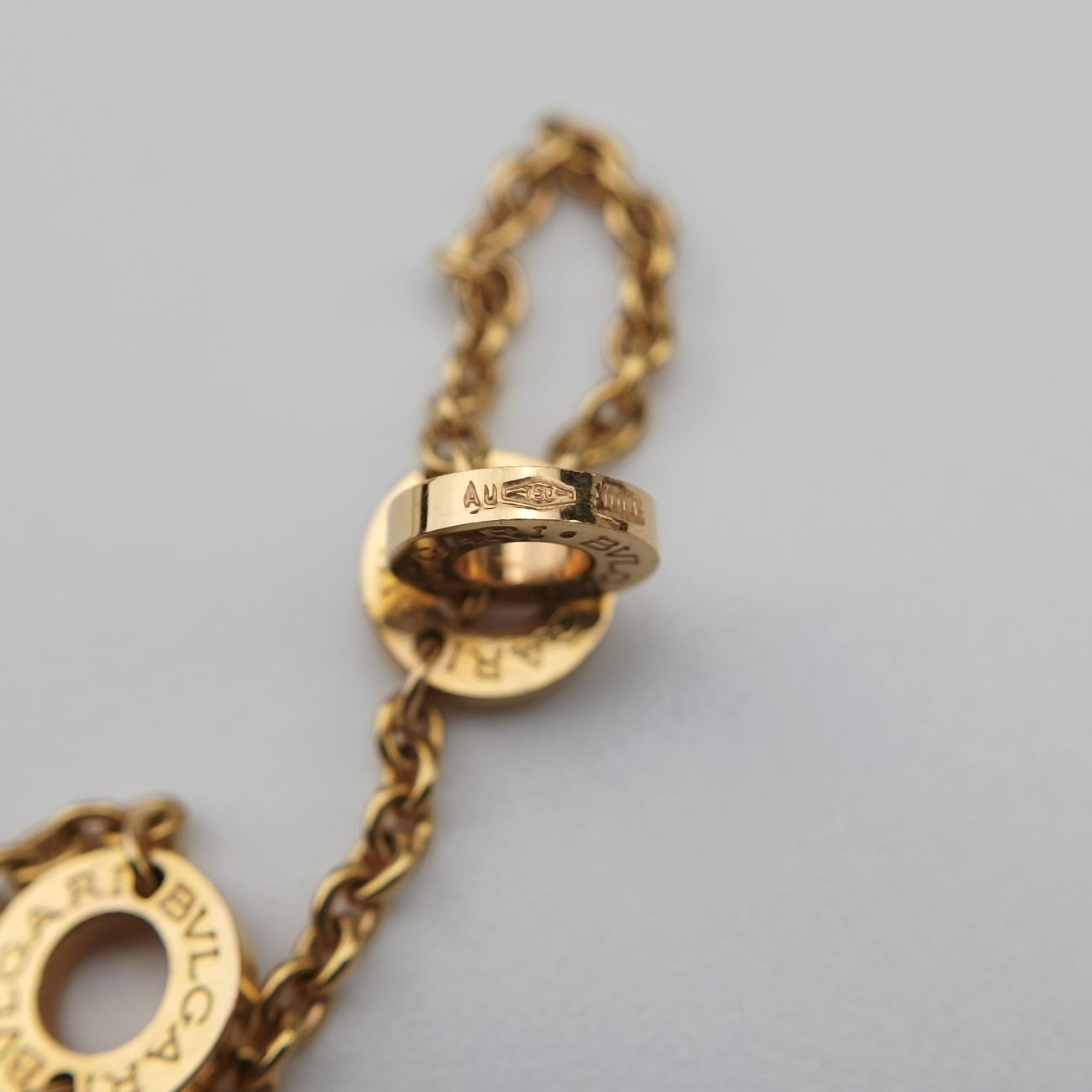Bvlgari Bvlgari 1P DiamondGoldenAU750340017CN9T66ブルガリブルガリ 1PダイヤゴールドAU750340017CN9T66