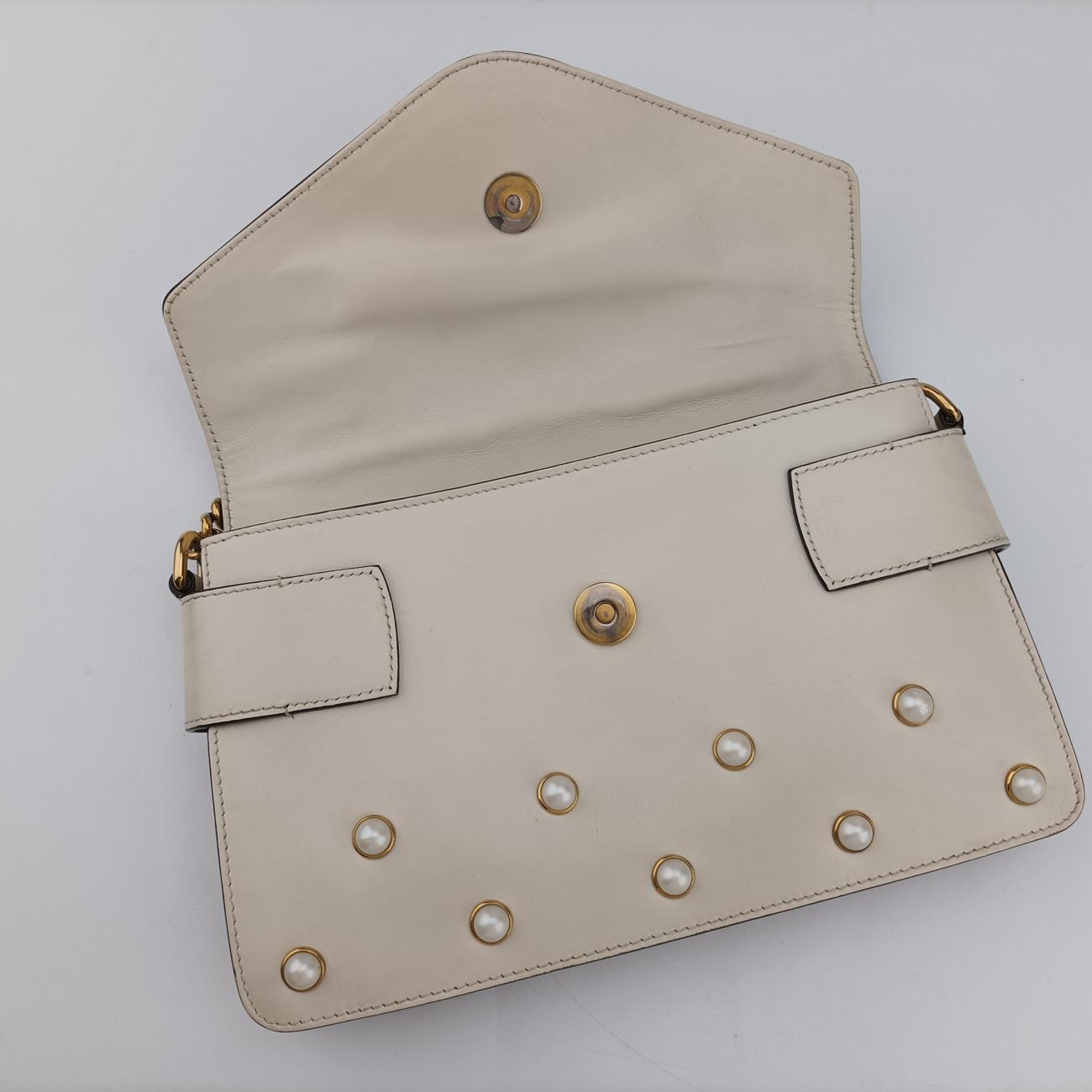 Broadway Pearl BeeWhiteLeather453778D022806788ブロードウェイ パール ビーホワイトレザー453778D022806788