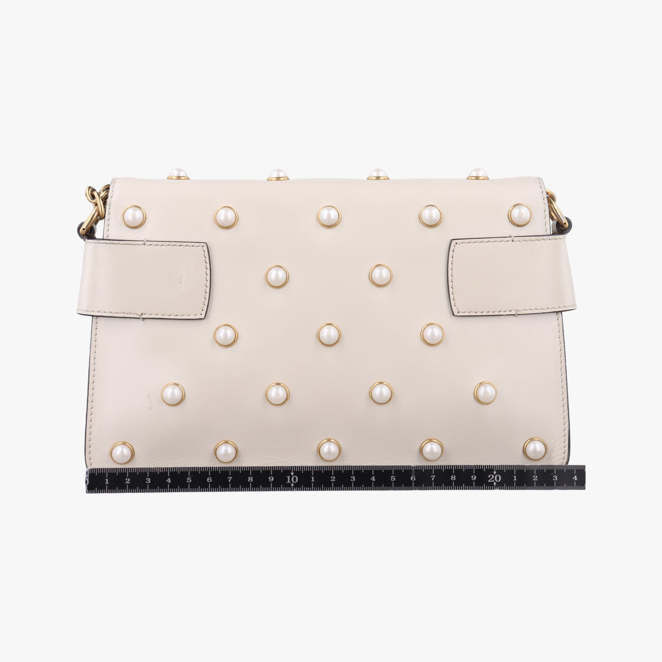 Broadway Pearl BeeWhiteLeather453778D022806788ブロードウェイ パール ビーホワイトレザー453778D022806788