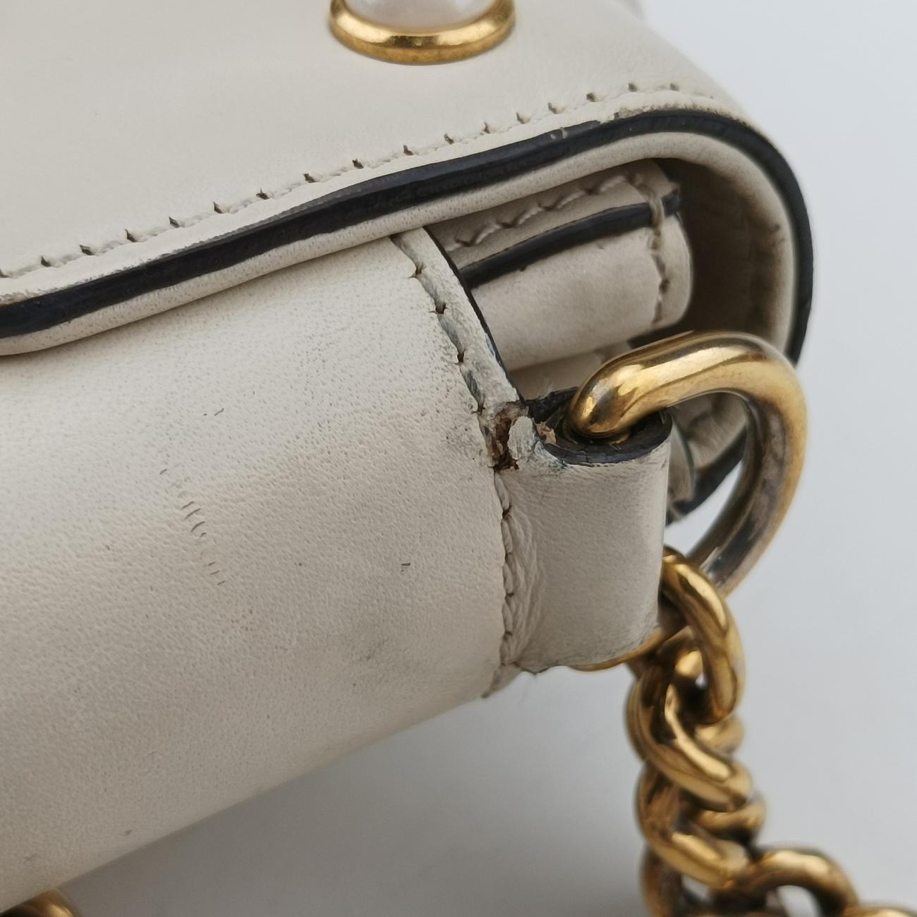 Broadway Pearl BeeWhiteLeather453778D022806788ブロードウェイ パール ビーホワイトレザー453778D022806788