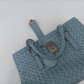 Roma IntrecciatoBluelambskinB00177783Gローマ イントレチャートブルーラムスキンB00177783G