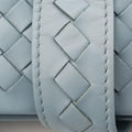 Roma IntrecciatoBluelambskinB00177783Gローマ イントレチャートブルーラムスキンB00177783G