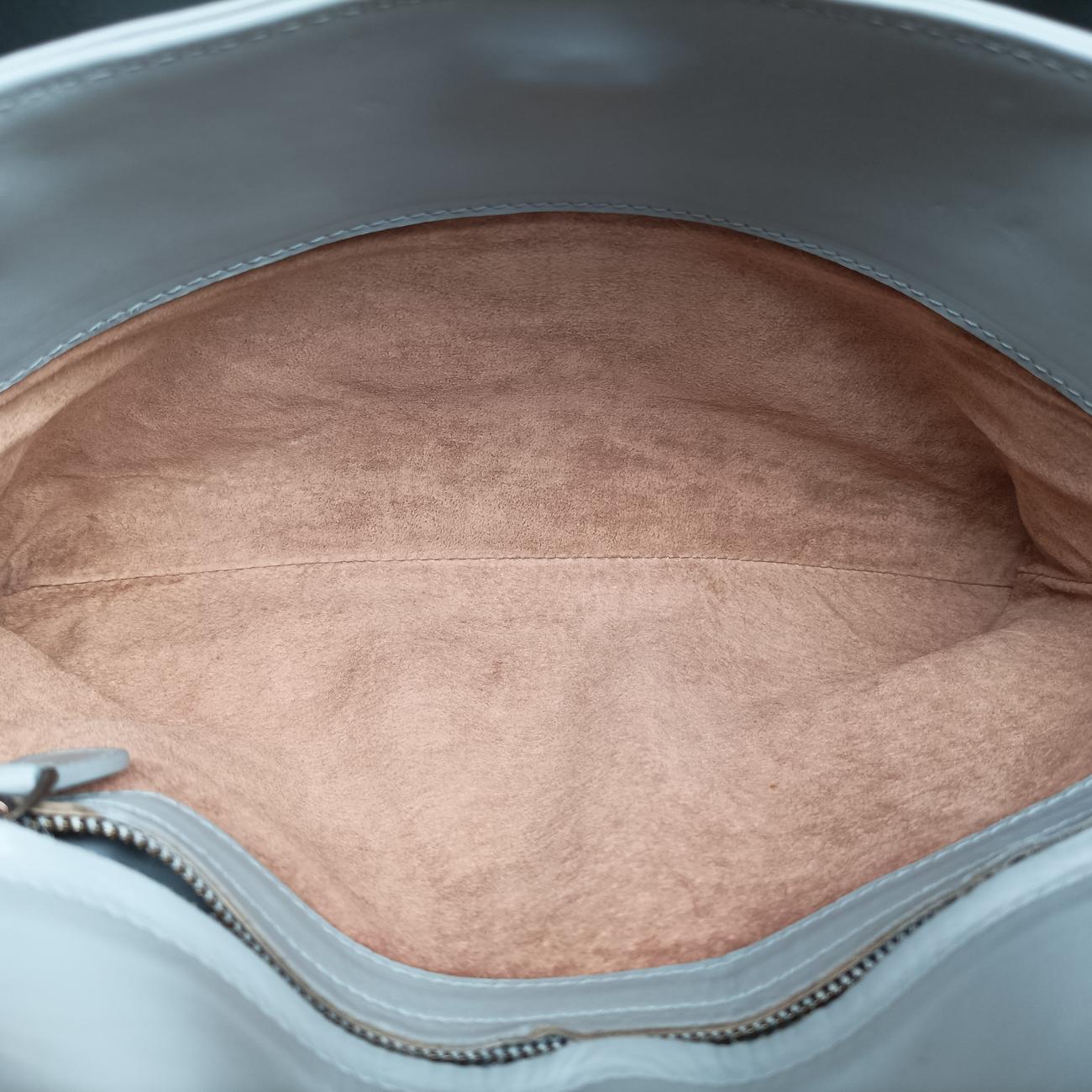 Roma IntrecciatoBluelambskinB00177783Gローマ イントレチャートブルーラムスキンB00177783G