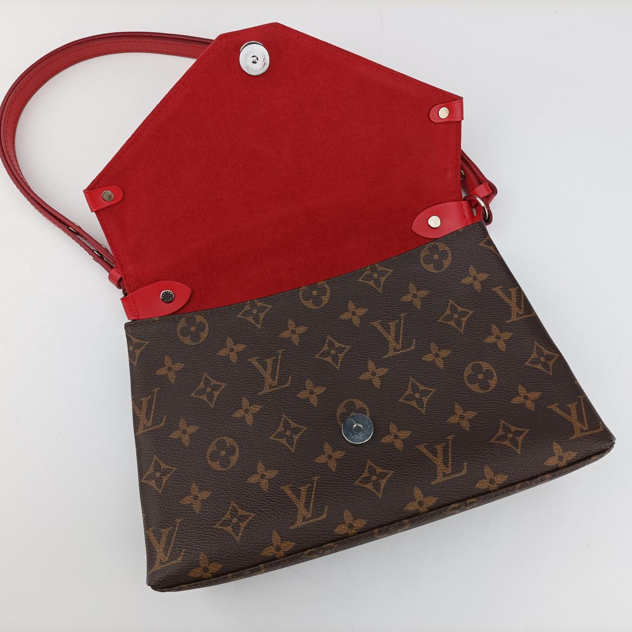 SAINT MICHELbrown×COQUELICOTMonogram Canvas×calf leatherM44031CA3107サンミシェルモノグラム/ブラウン系×コクリコモノグラムキャンバス×カーフレザーM44031CA3107
