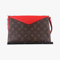 SAINT MICHELbrown×COQUELICOTMonogram Canvas×calf leatherM44031CA3107サンミシェルモノグラム/ブラウン系×コクリコモノグラムキャンバス×カーフレザーM44031CA3107
