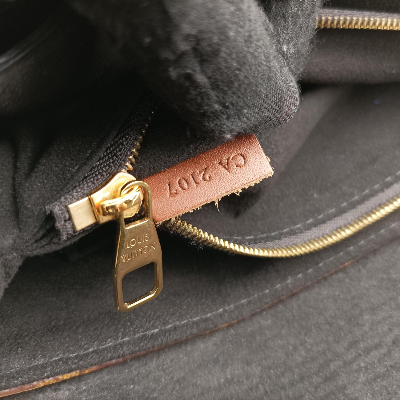 PALLAS ChainBrown x NoirMonogram Canvas×calf leatherM41223CA2107パラス チェーンモノグラム/ブラウン系xノワールモノグラムキャンバス×カーフレザーM41223CA2107