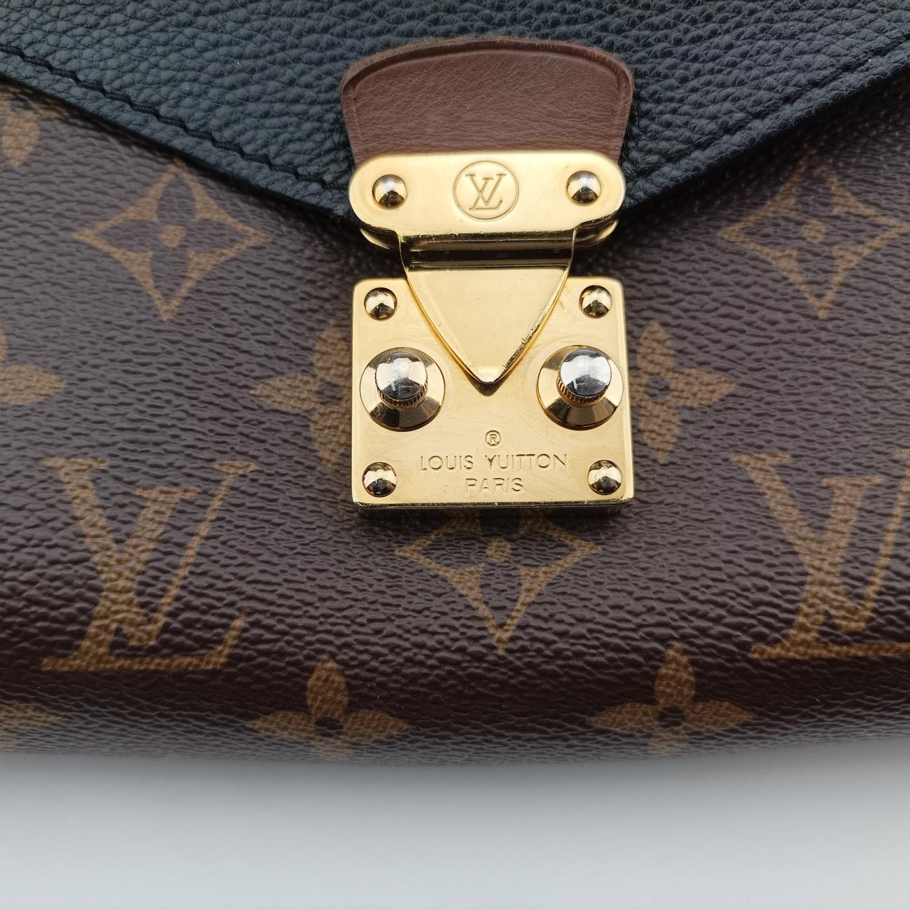 PALLAS ChainBrown x NoirMonogram Canvas×calf leatherM41223CA2107パラス チェーンモノグラム/ブラウン系xノワールモノグラムキャンバス×カーフレザーM41223CA2107