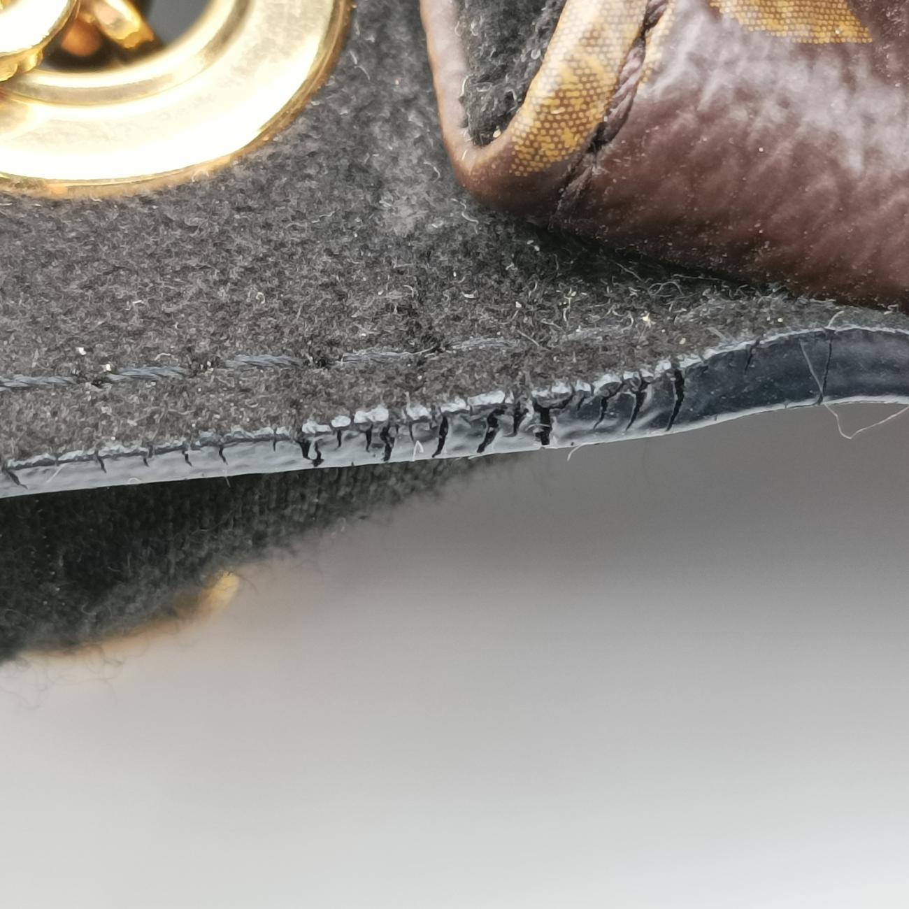 PALLAS ChainBrown x NoirMonogram Canvas×calf leatherM41223CA2107パラス チェーンモノグラム/ブラウン系xノワールモノグラムキャンバス×カーフレザーM41223CA2107