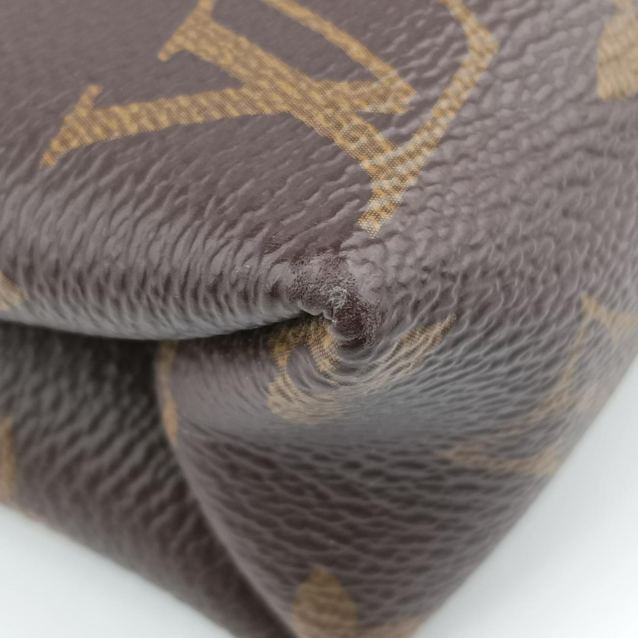 PALLAS ChainBrown x NoirMonogram Canvas×calf leatherM41223CA2107パラス チェーンモノグラム/ブラウン系xノワールモノグラムキャンバス×カーフレザーM41223CA2107