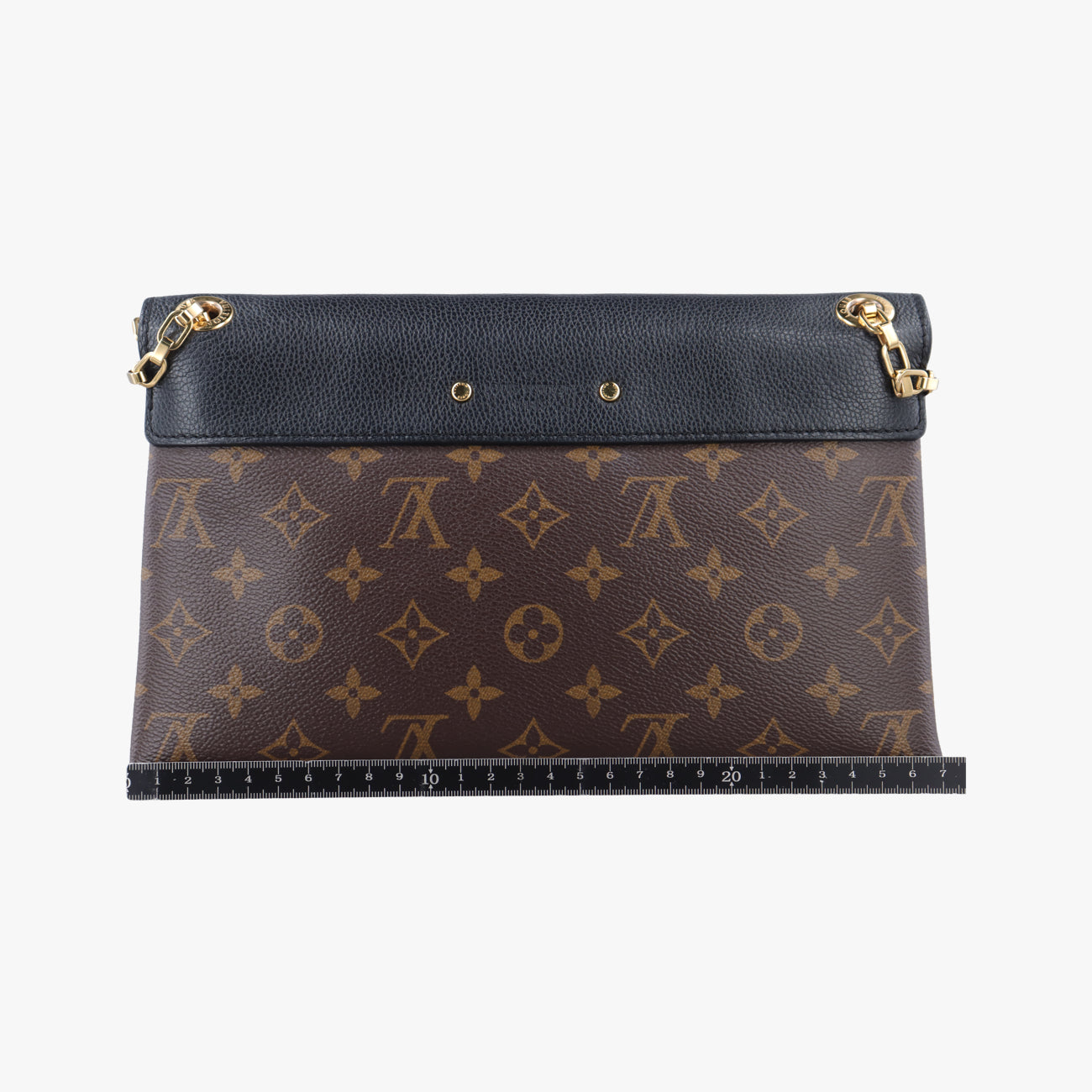 PALLAS ChainBrown x NoirMonogram Canvas×calf leatherM41223CA2107パラス チェーンモノグラム/ブラウン系xノワールモノグラムキャンバス×カーフレザーM41223CA2107
