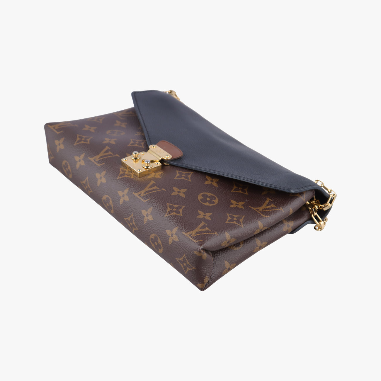 PALLAS ChainBrown x NoirMonogram Canvas×calf leatherM41223CA2107パラス チェーンモノグラム/ブラウン系xノワールモノグラムキャンバス×カーフレザーM41223CA2107