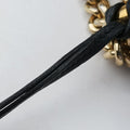 Padlockbeige×blackPVC coated canvas409487F033251868パドロックベージュ×ブラックPVCコーティングキャンバス409487F033251868