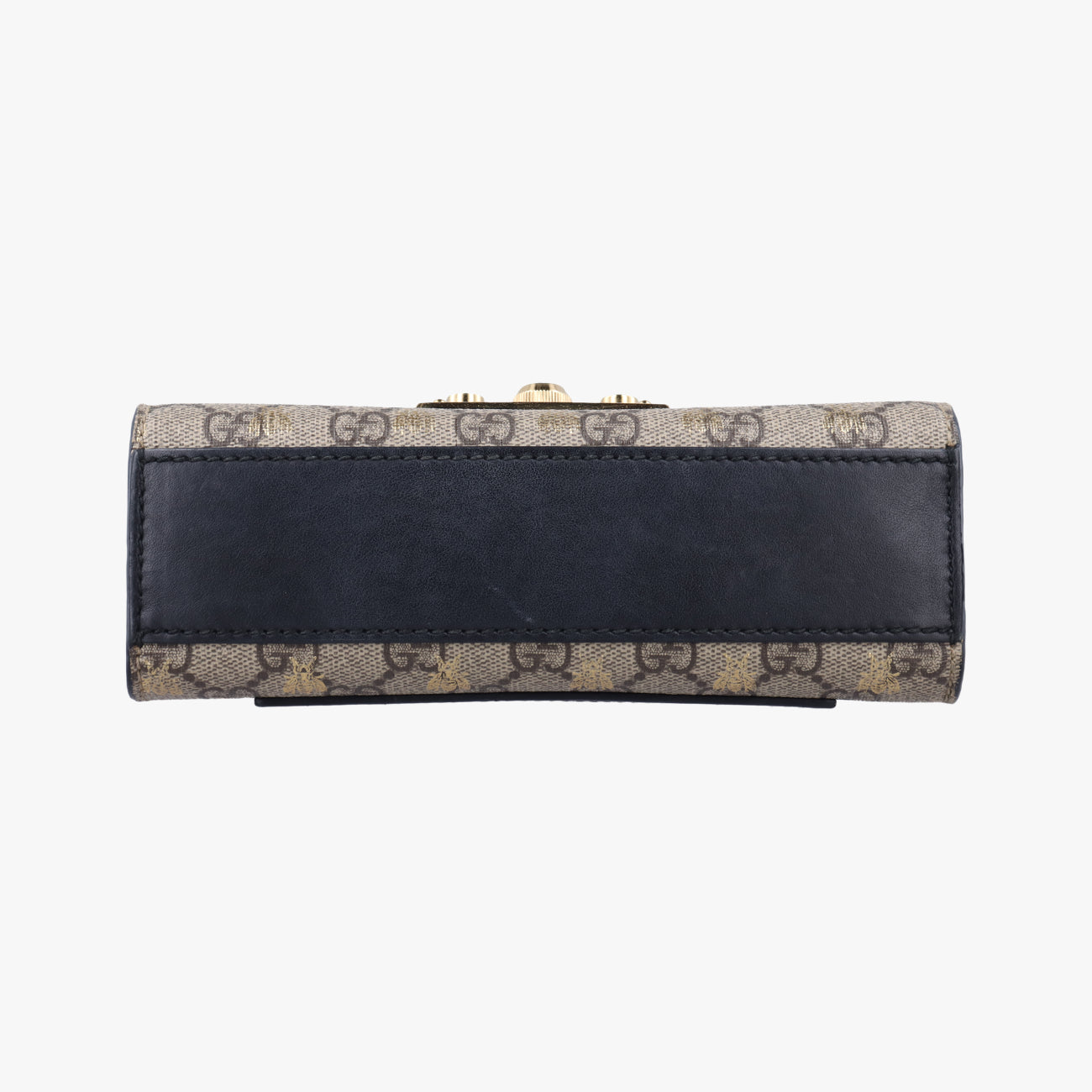 Padlockbeige×blackPVC coated canvas409487F033251868パドロックベージュ×ブラックPVCコーティングキャンバス409487F033251868