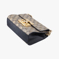 Padlockbeige×blackPVC coated canvas409487F033251868パドロックベージュ×ブラックPVCコーティングキャンバス409487F033251868