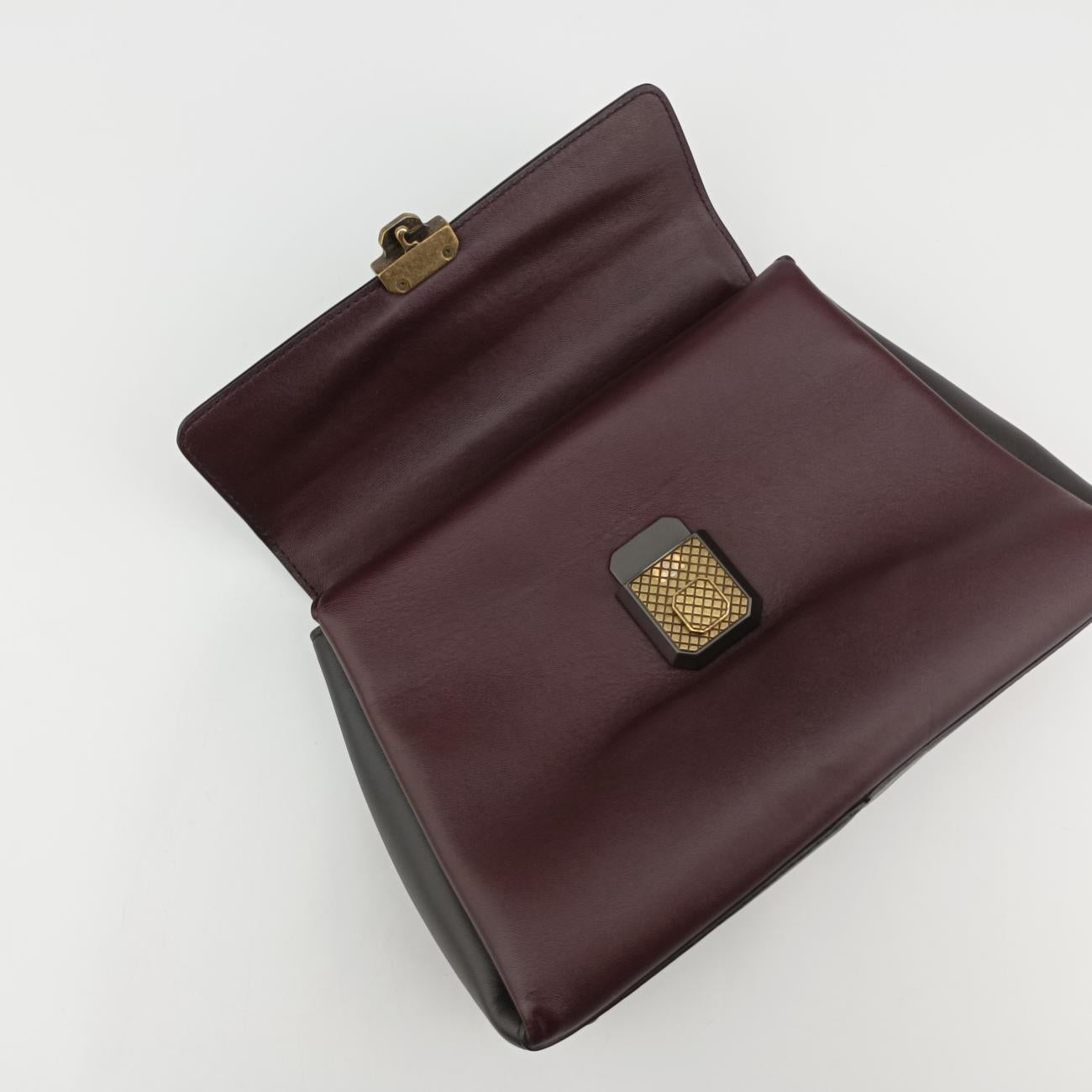 Tricolor PiazzaBurgundy x Wine Red x BlackleatherB07179241Bトリコロールピアッザブルゴーニュ×ワインレッド×ブラックレザーB07179241B