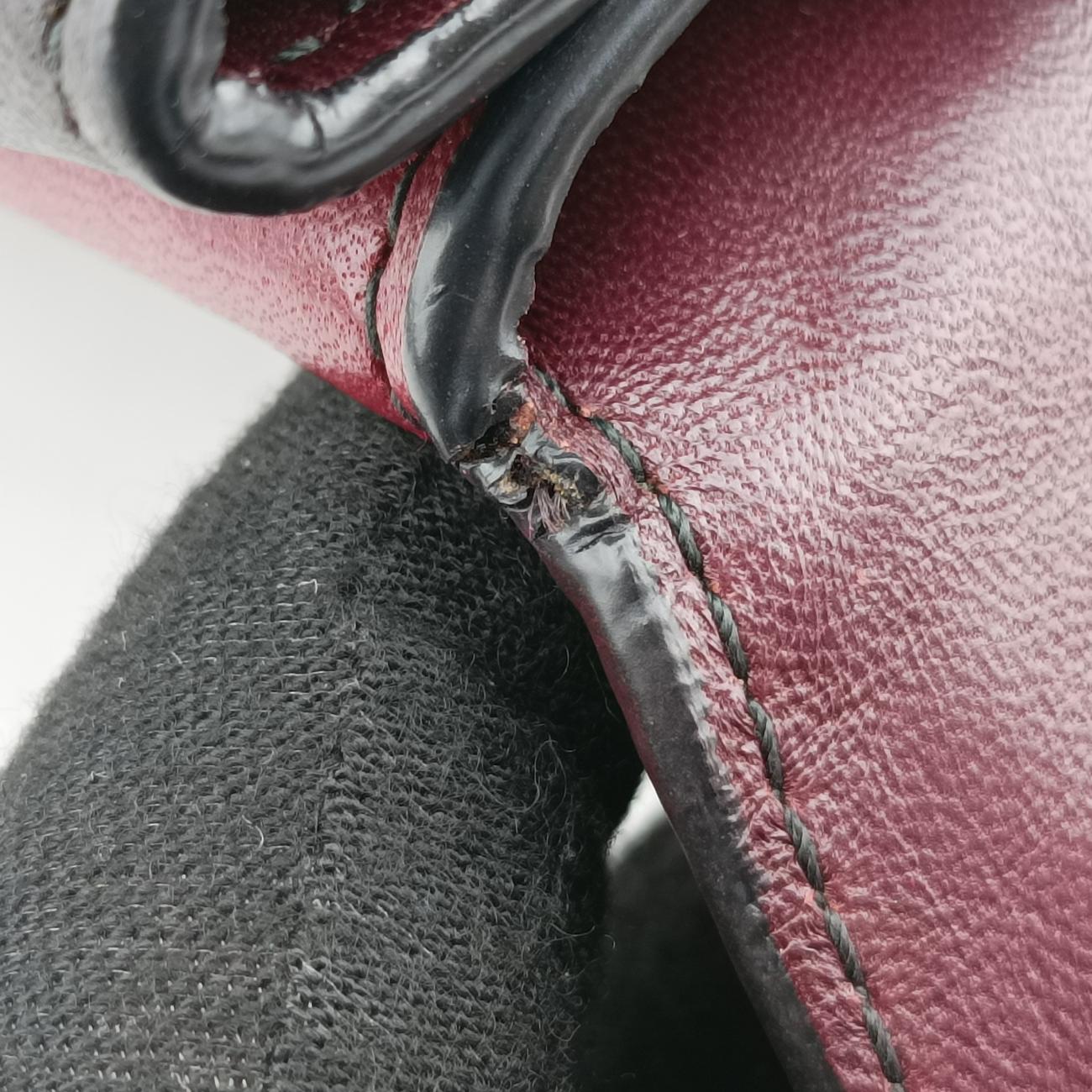 Tricolor PiazzaBurgundy x Wine Red x BlackleatherB07179241Bトリコロールピアッザブルゴーニュ×ワインレッド×ブラックレザーB07179241B
