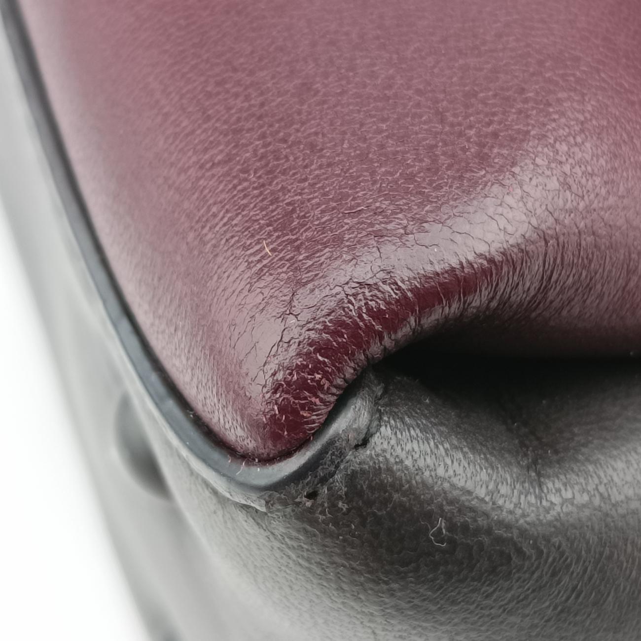 Tricolor PiazzaBurgundy x Wine Red x BlackleatherB07179241Bトリコロールピアッザブルゴーニュ×ワインレッド×ブラックレザーB07179241B