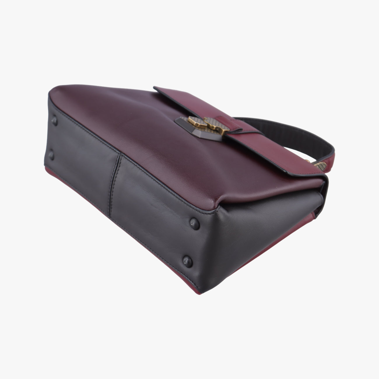 Tricolor PiazzaBurgundy x Wine Red x BlackleatherB07179241Bトリコロールピアッザブルゴーニュ×ワインレッド×ブラックレザーB07179241B