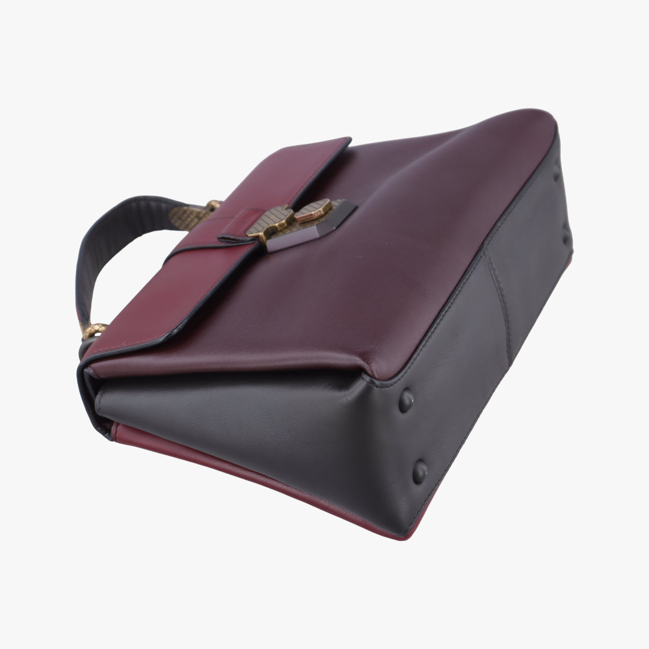 Tricolor PiazzaBurgundy x Wine Red x BlackleatherB07179241Bトリコロールピアッザブルゴーニュ×ワインレッド×ブラックレザーB07179241B