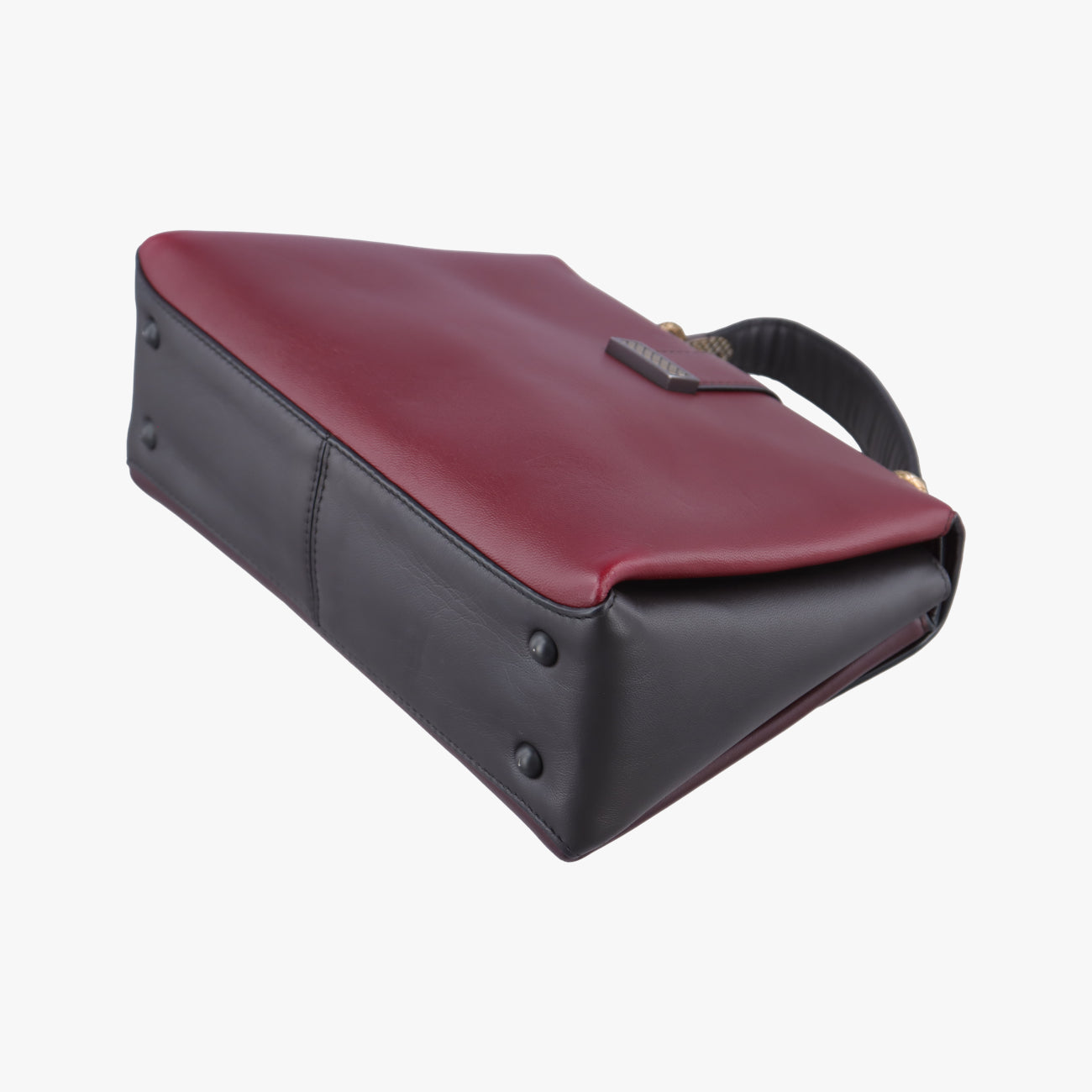 Tricolor PiazzaBurgundy x Wine Red x BlackleatherB07179241Bトリコロールピアッザブルゴーニュ×ワインレッド×ブラックレザーB07179241B