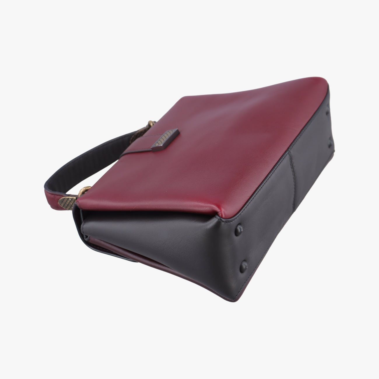 Tricolor PiazzaBurgundy x Wine Red x BlackleatherB07179241Bトリコロールピアッザブルゴーニュ×ワインレッド×ブラックレザーB07179241B