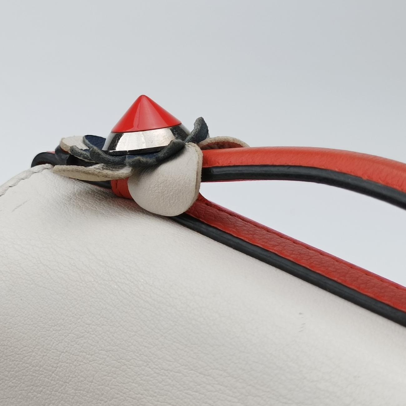 Micro Monster Double Baguettewhite/orange/rose pinkLeather8M03718M0371-7R8-168-8241マイクロモンスター ダブルバゲットホワイト/オレンジ/ローズピンク レザー8M03718M0371-7R8-168-8241