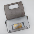 DiorevolutionSilverLeather19-MA-0147ディオール エボリューション フラップシルバーレザー19-MA-0147