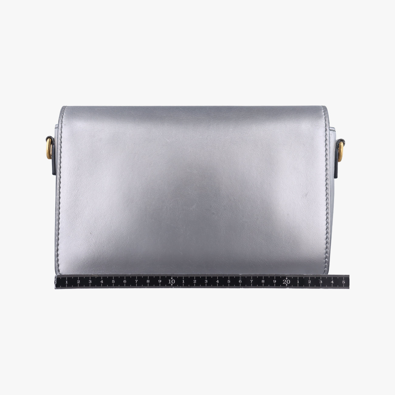 DiorevolutionSilverLeather19-MA-0147ディオール エボリューション フラップシルバーレザー19-MA-0147