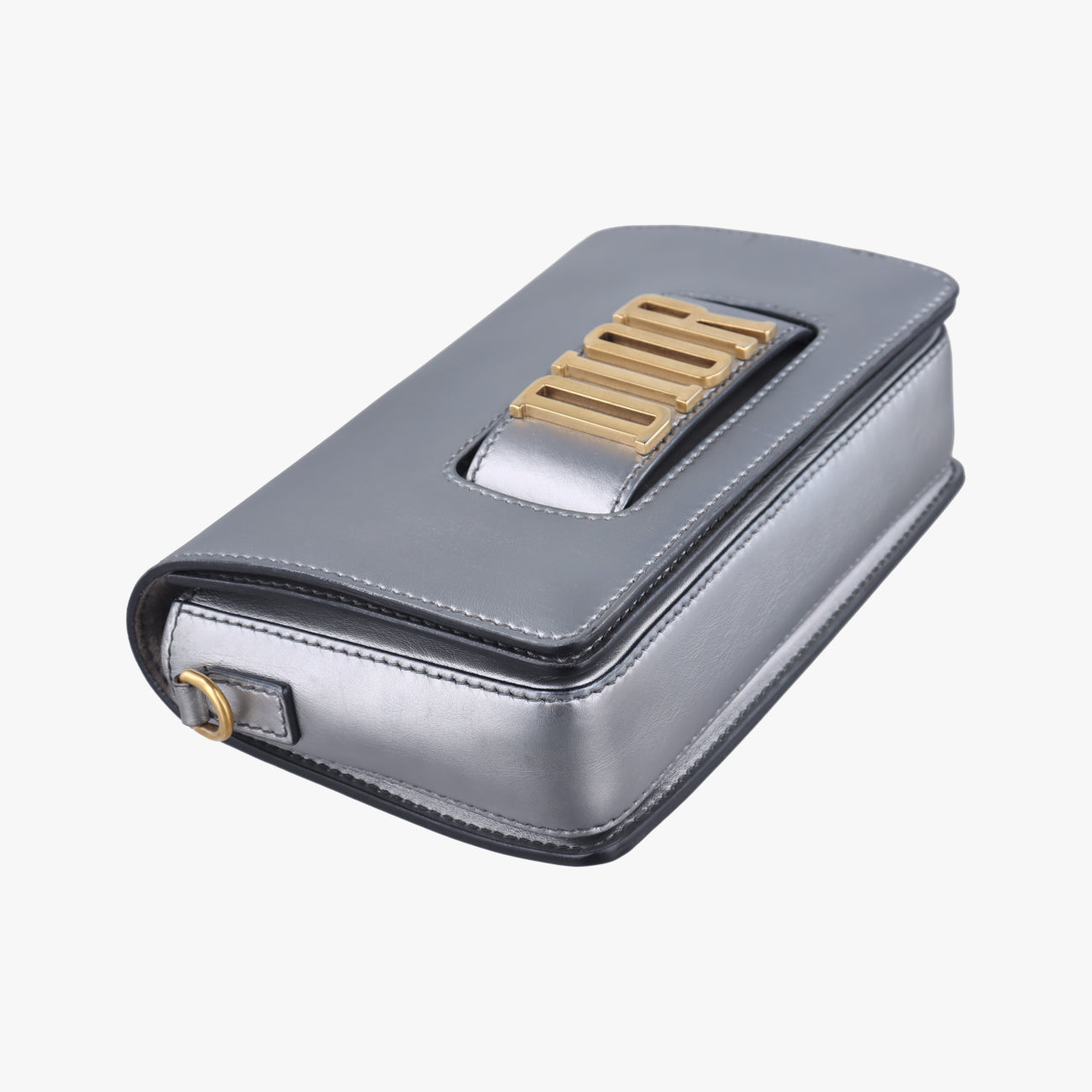 DiorevolutionSilverLeather19-MA-0147ディオール エボリューション フラップシルバーレザー19-MA-0147