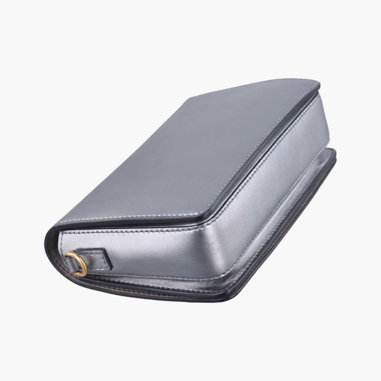 DiorevolutionSilverLeather19-MA-0147ディオール エボリューション フラップシルバーレザー19-MA-0147