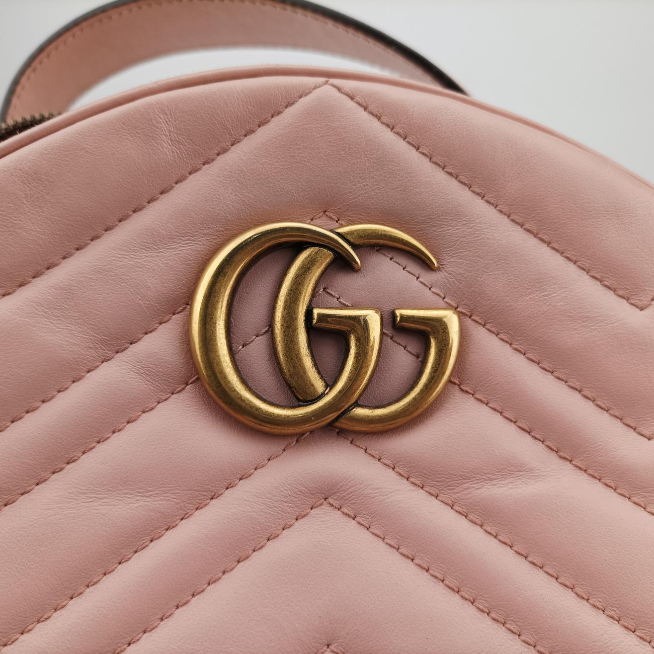 GG MarmontPinkLeather476671G022612801GGマーモントピンクレザー476671G022612801