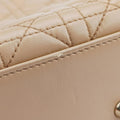 Lady DiorBeigeLambskin01-MA-0112レディディオールベージュラムスキン01-MA-0112