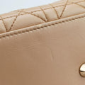 Lady DiorBeigeLambskin01-MA-0112レディディオールベージュラムスキン01-MA-0112